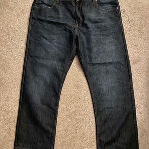 PD&C blue slim straight jeans